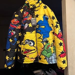 Sesame Street coat with all the favorites